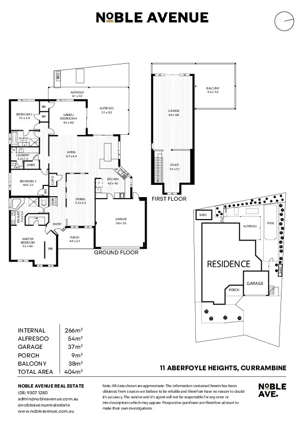 Floorplan of Homely house listing, 11 Aberfoyle Heights, Currambine WA 6028
