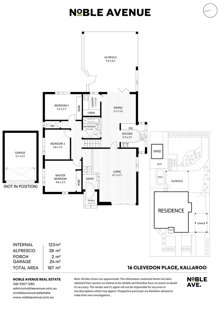Floorplan of Homely house listing, 16 Clevedon Place, Kallaroo WA 6025