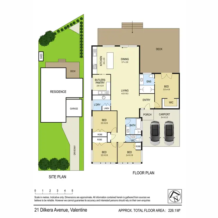 Floorplan of Homely house listing, 21 Dilkera Avenue, Valentine NSW 2280