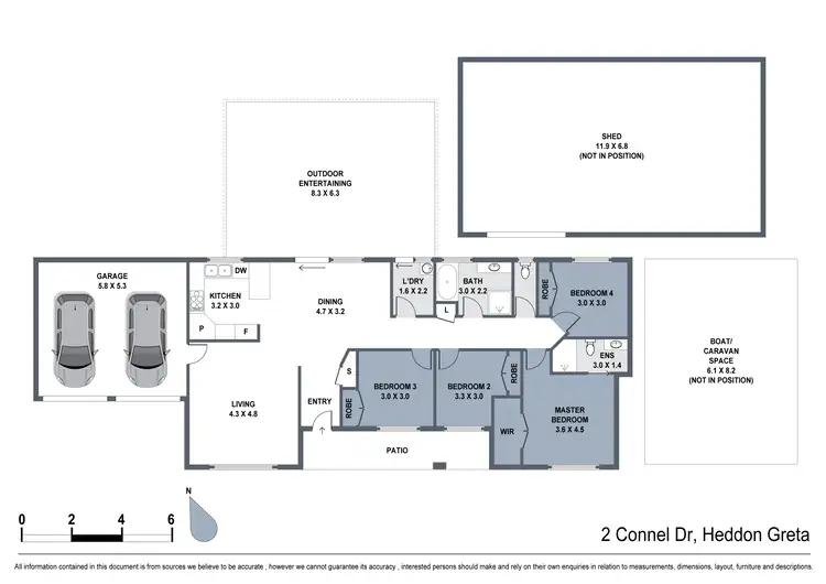 Floorplan of Homely house listing, 2 Connel Drive, Heddon Greta NSW 2321