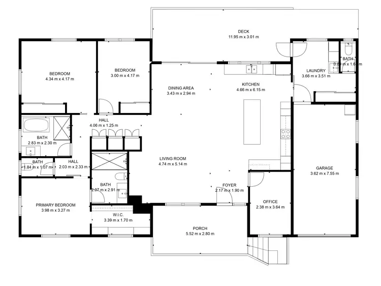 Floorplan of Homely house listing, 250 Avoca Road, Avoca QLD 4670