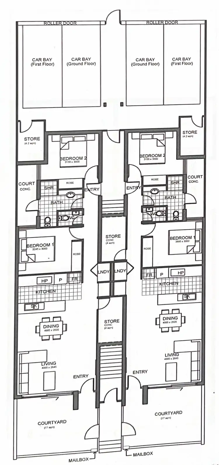 Floorplan of Homely apartment listing, 13/30 Lambeth Circle, Wellard WA 6170