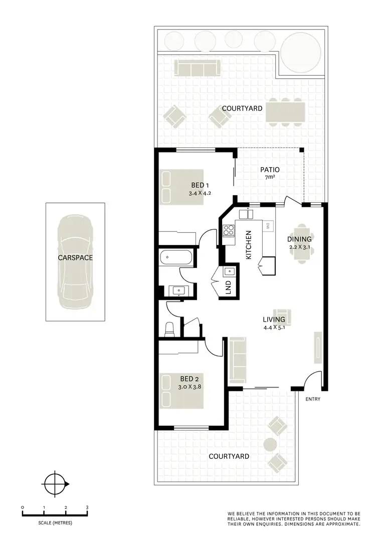 Floorplan of Homely apartment listing, 42/217 Chalmers Street, Redfern NSW 2016