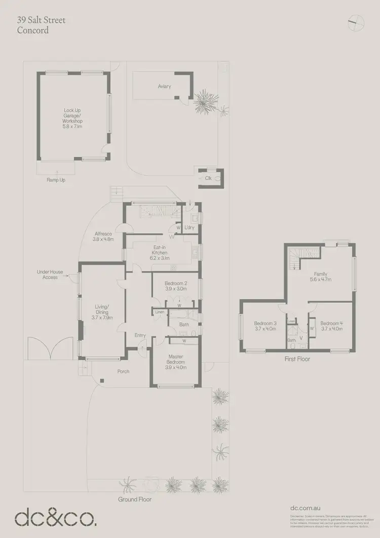 Floorplan of Homely house listing, 39 Salt Street, Concord NSW 2137