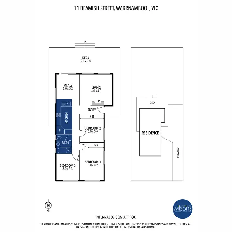 Floorplan of Homely house listing, 11 Beamish Street, Warrnambool VIC 3280