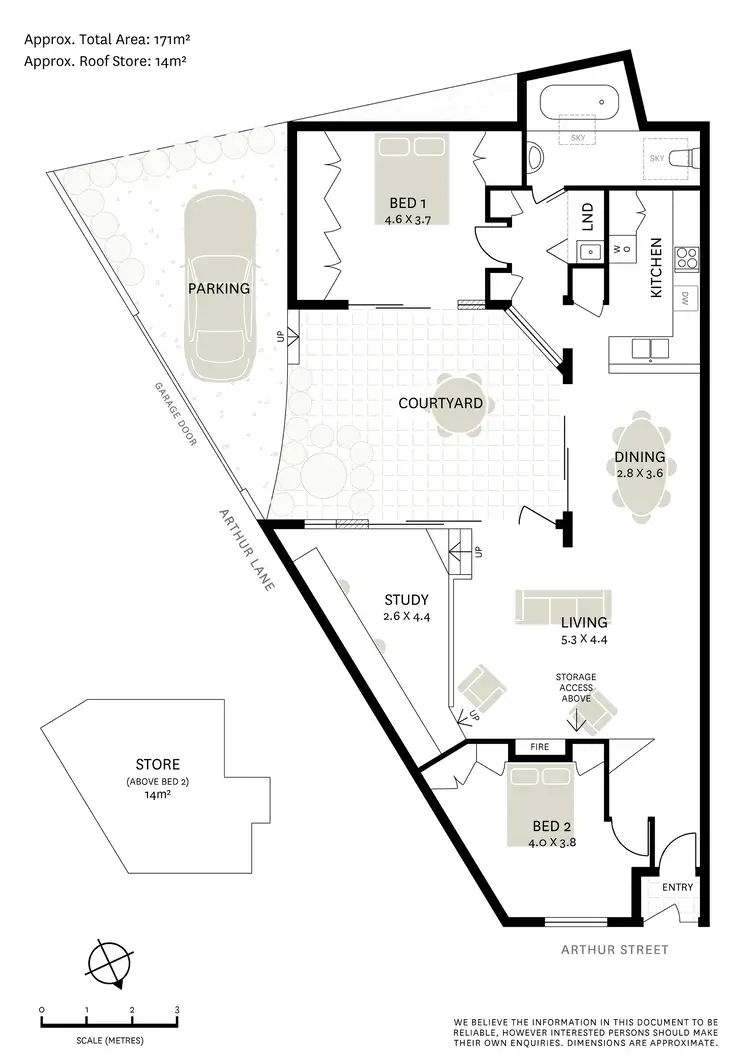 Floorplan of Homely house listing, 81 Arthur Street, Surry Hills NSW 2010