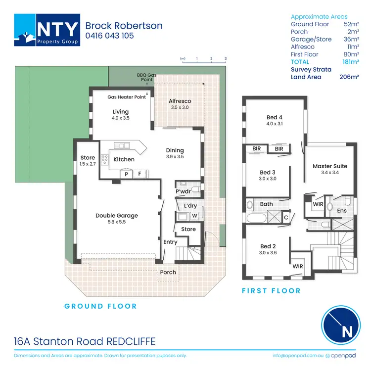 Floorplan of Homely house listing, 16A Stanton Road, Redcliffe WA 6104