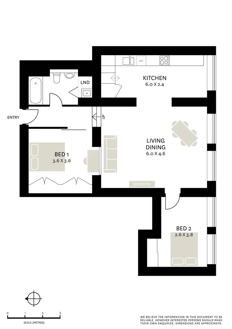 Floorplan of Homely apartment listing, 36/82 Myrtle Street, Chippendale NSW 2008