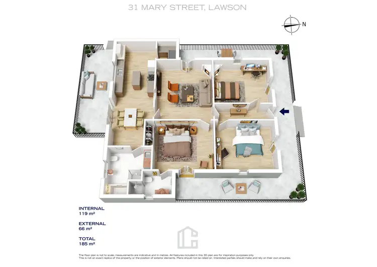 Floorplan of Homely house listing, 31 Mary Street, Lawson NSW 2783