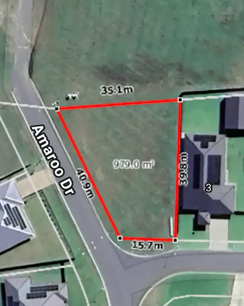 Floorplan of Homely land listing, 1 Dural Close, Mareeba QLD 4880