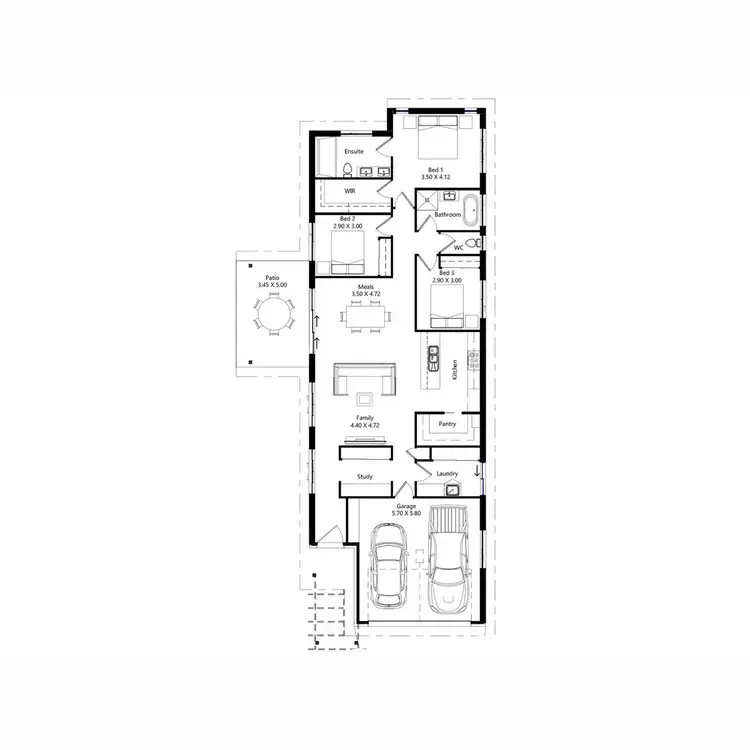 Floorplan of Homely house listing, Lot 159 Kauri Boulevard, Victoria Point QLD 4165