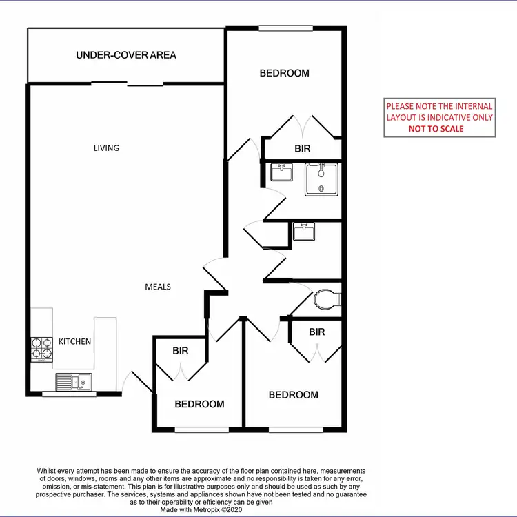 Floorplan of Homely unit listing, 5/2 Towton Way, Langford WA 6147