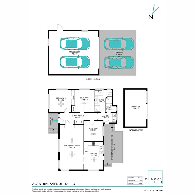 Floorplan of Homely house listing, 7 Central Avenue, Tarro NSW 2322
