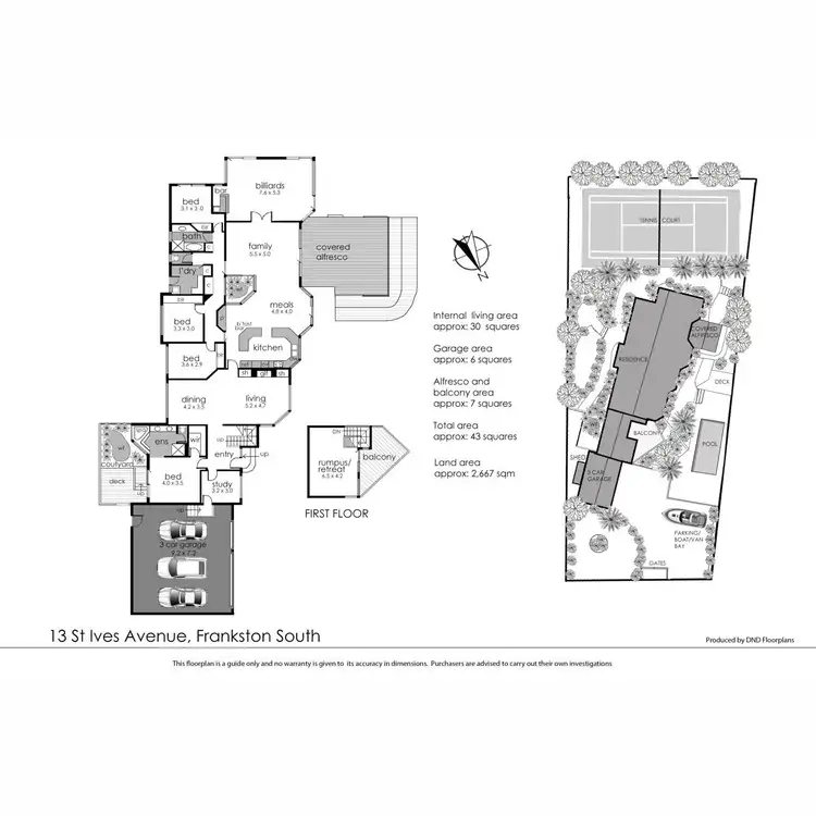 Floorplan of Homely house listing, 13 St Ives Avenue, Frankston South VIC 3199