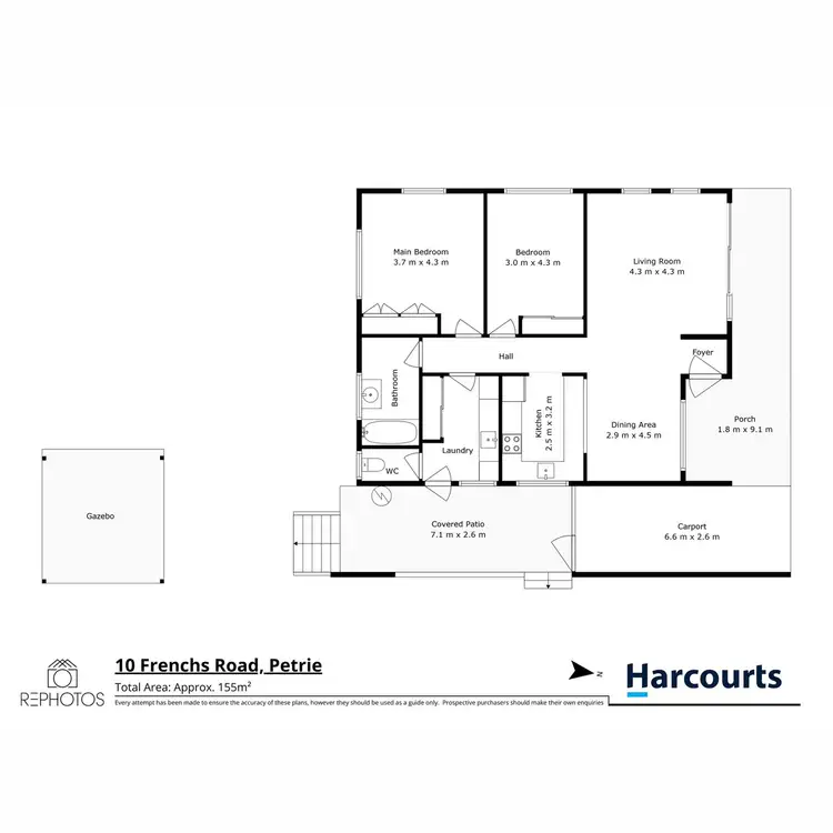 Floorplan of Homely house listing, 10 Frenchs Road, Petrie QLD 4502