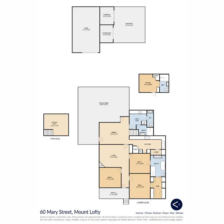 Floorplan of Homely house listing, 60 Mary Street, Mount Lofty QLD 4350