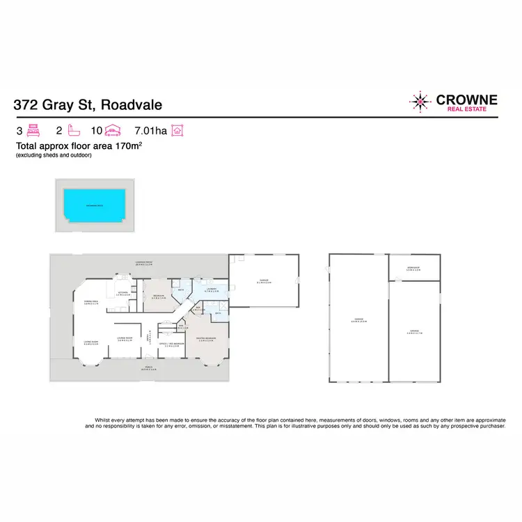 Floorplan of Homely house listing, 372 Gray Street, Roadvale QLD 4310