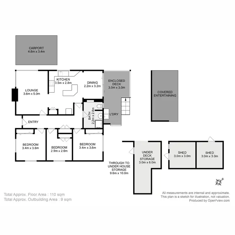 Floorplan of Homely house listing, 7 Norman Circle, Glenorchy TAS 7010