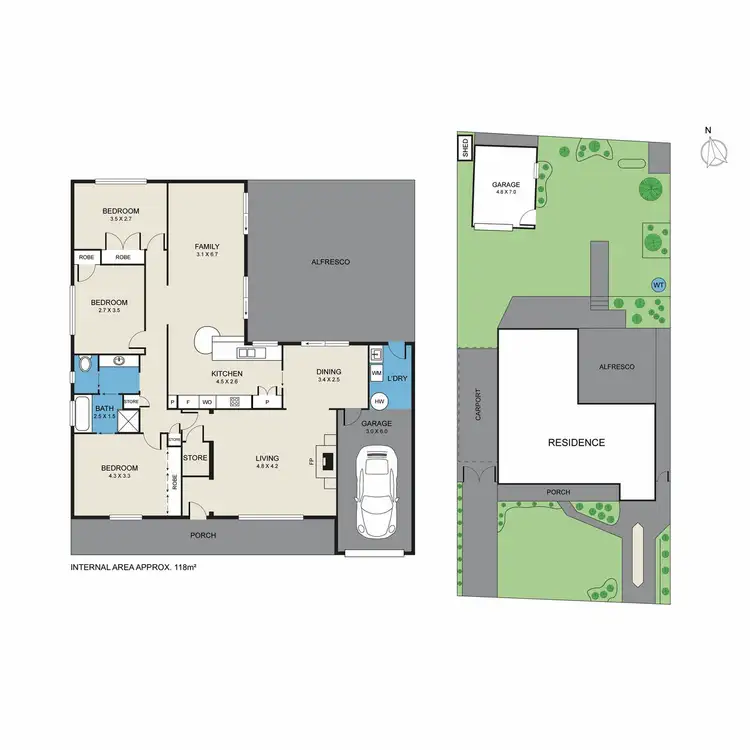 Floorplan of Homely house listing, 22 Mackellar Street, Cessnock NSW 2325