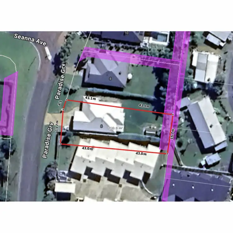 Floorplan of Homely house listing, 6 Paradise Grove, Yeppoon QLD 4703