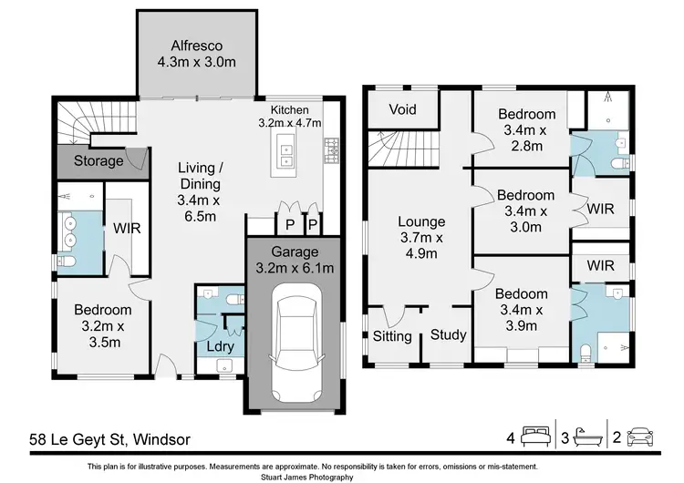 Floorplan of Homely house listing, 58 Le Geyt Street, Windsor QLD 4030