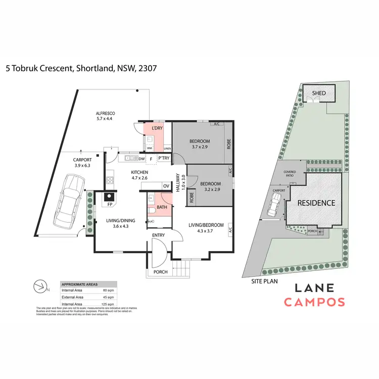 Floorplan of Homely house listing, 5 Tobruk Crescent, Shortland NSW 2307