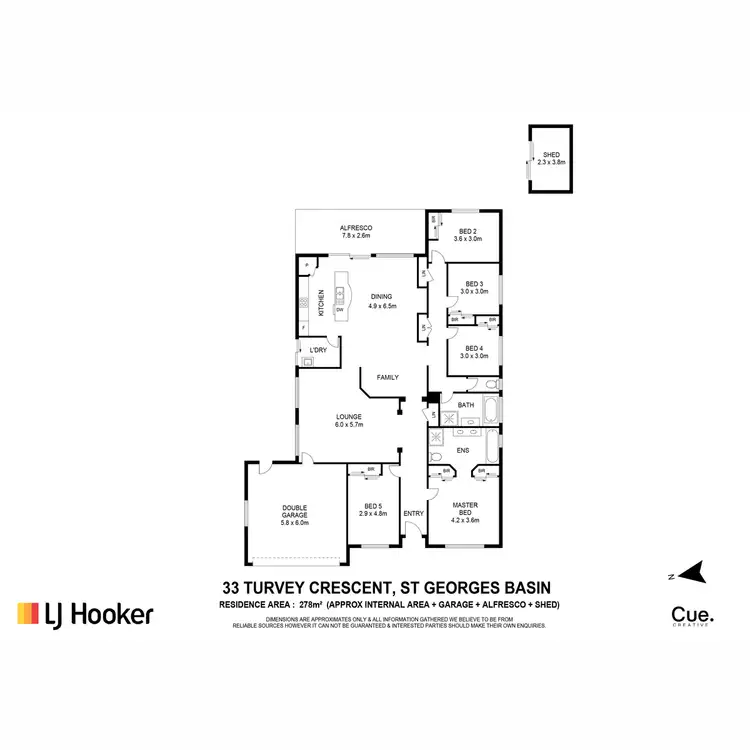 Floorplan of Homely house listing, 33 Turvey Crescent, St Georges Basin NSW 2540