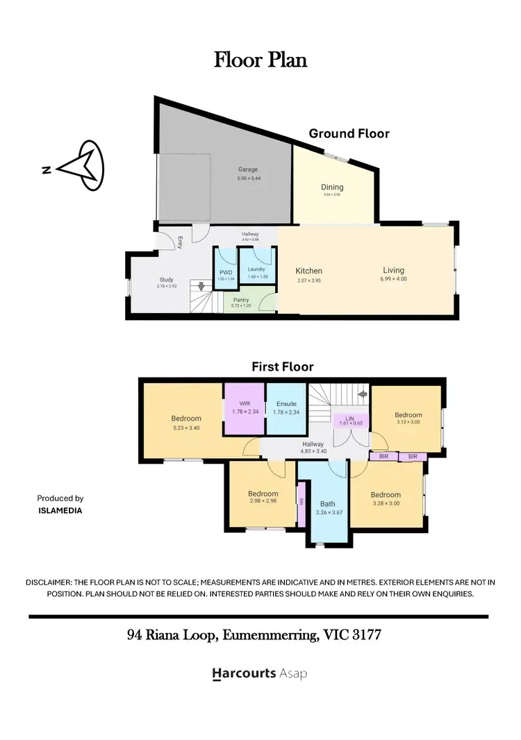Floorplan of Homely house listing, 94 Riana Loop, Eumemmerring VIC 3177