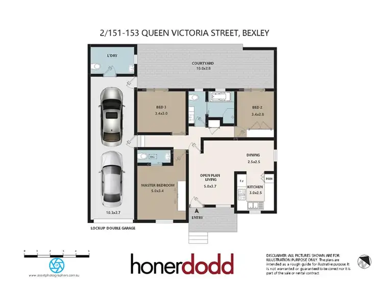 Floorplan of Homely villa listing, 2/151-153 Queen Victoria Street, Bexley NSW 2207