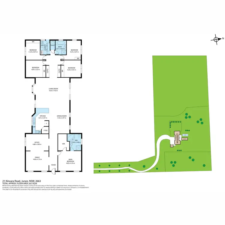 Floorplan of Homely house listing, 21 Kinvara Drive, Junee NSW 2663