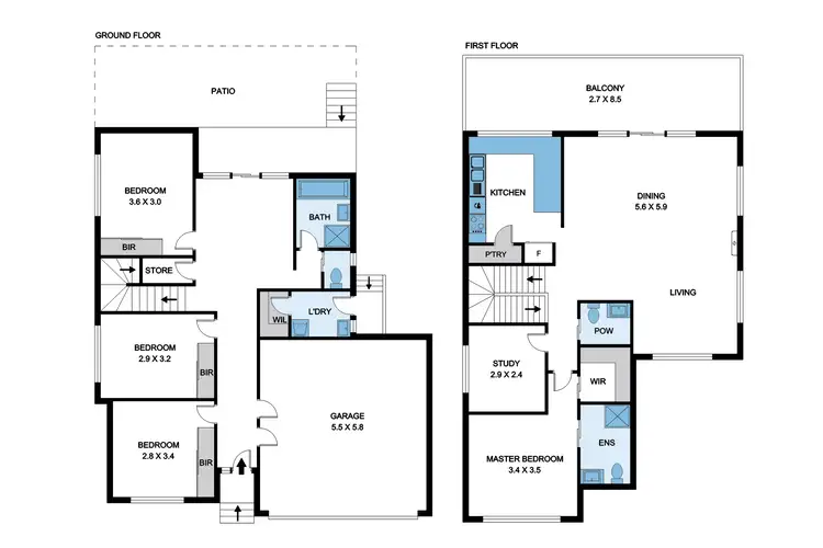 Floorplan of Homely house listing, 18 Echidna Gr, Cowes VIC 3922