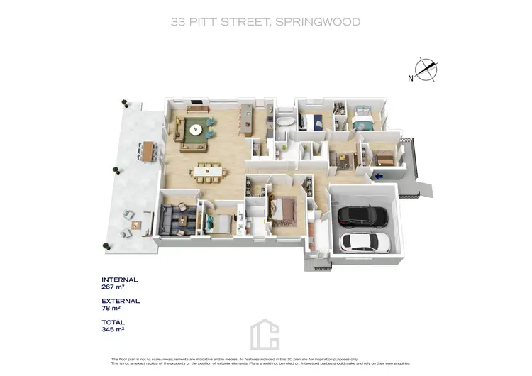 Floorplan of Homely house listing, 33 Pitt Street, Springwood NSW 2777