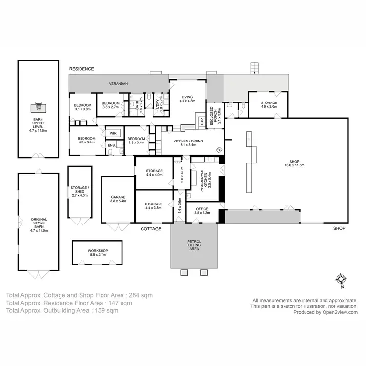 Floorplan of Homely house listing, 18 Patrick Street, Bothwell TAS 7030