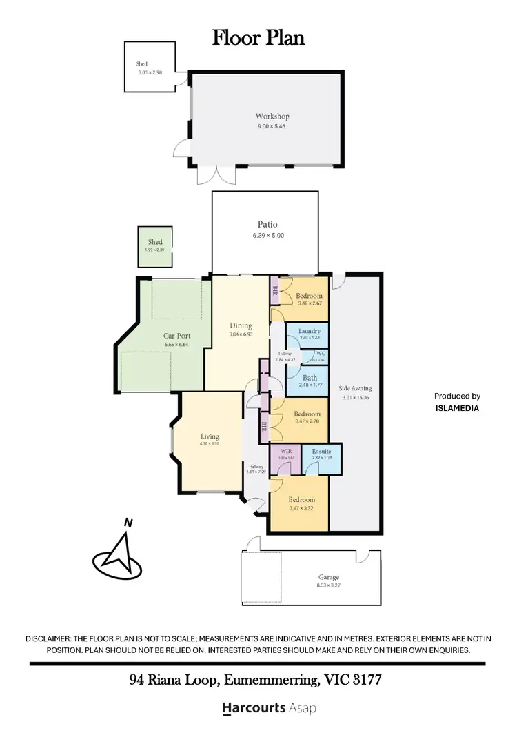 Floorplan of Homely house listing, 11 Craigton Court, Cranbourne North VIC 3977