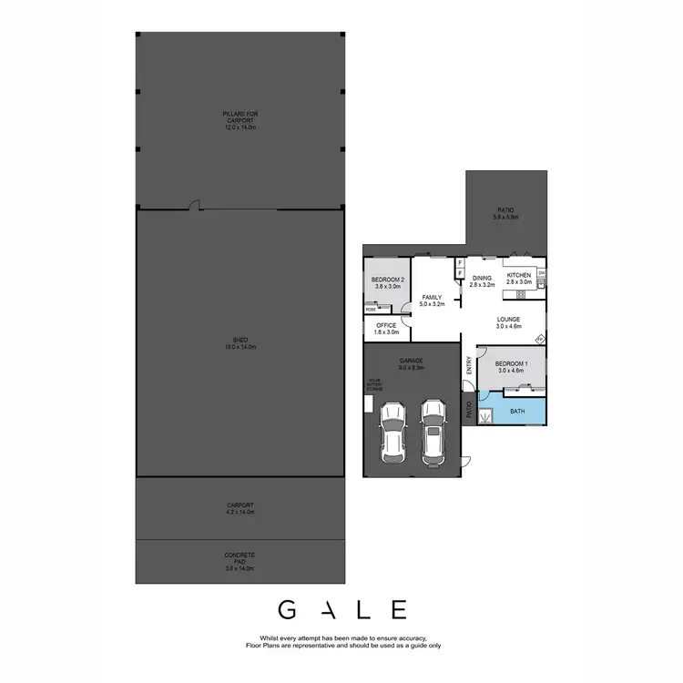 Floorplan of Homely rural property listing, 6044 D’Aguilar Highway, Woolmar QLD 4515