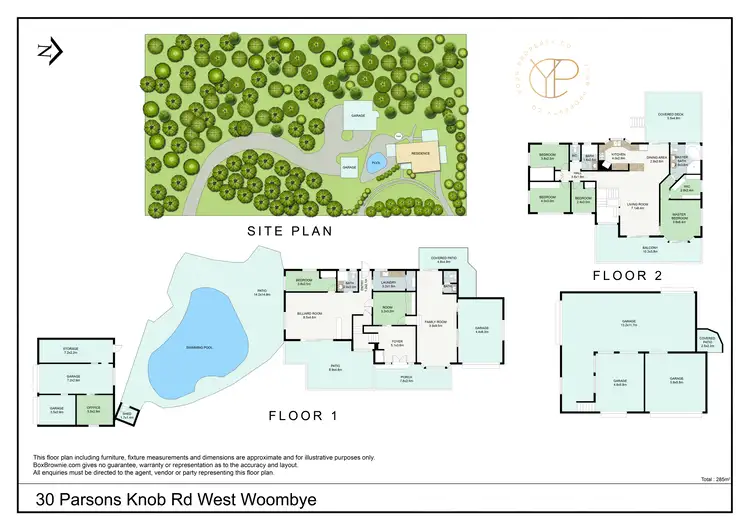 Floorplan of Homely house listing, 30 Parsons Knob Road, West Woombye QLD 4559