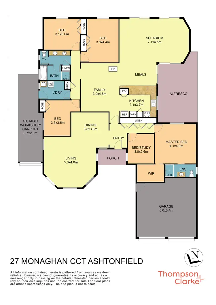 Floorplan of Homely house listing, 27 Monaghan Circuit, Ashtonfield NSW 2323