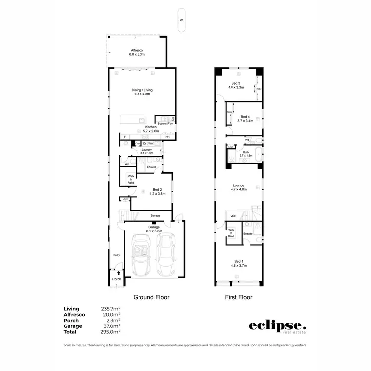 Floorplan of Homely house listing, 29A Sando Avenue, Tranmere SA 5073