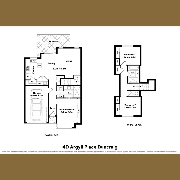 Floorplan of Homely house listing, 4D Argyll Place, Duncraig WA 6023