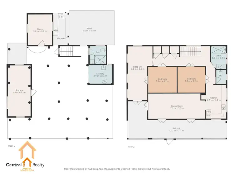 Floorplan of Homely house listing, 5 Byrnes Street, Mareeba QLD 4880