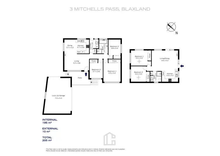 Floorplan of Homely house listing, 3 Mitchells Pass, Blaxland NSW 2774