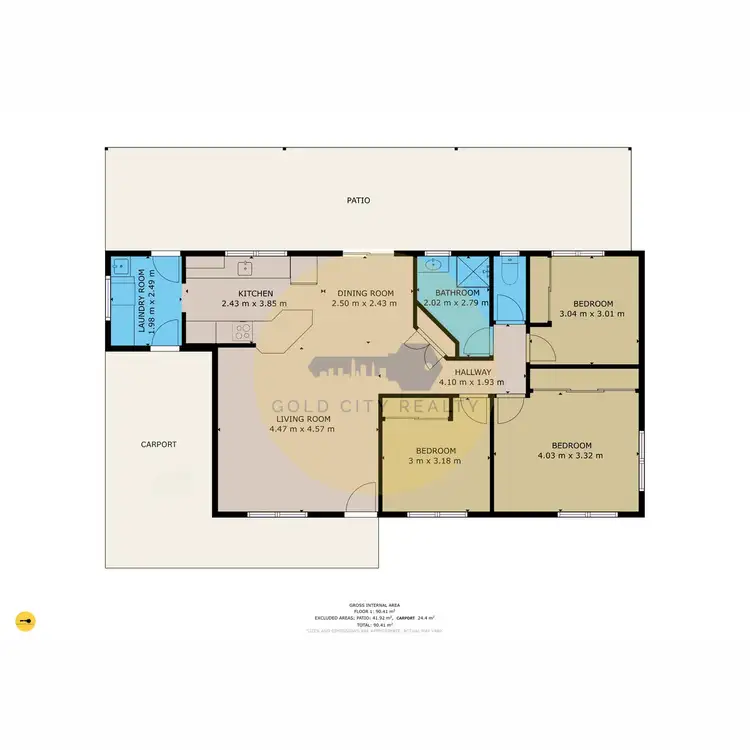 Floorplan of Homely house listing, 12 Towers Street, Grand Secret QLD 4820