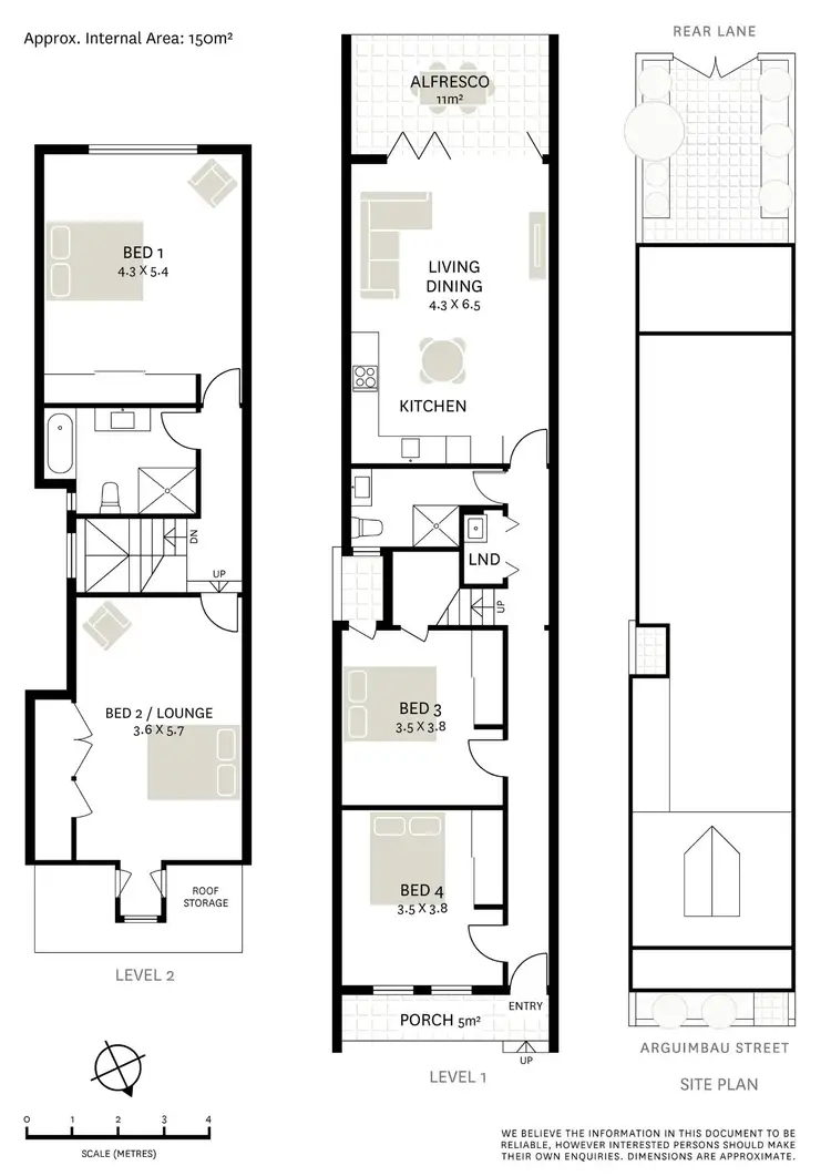 Floorplan of Homely house listing, 4 Arguimbau Street, Annandale NSW 2038