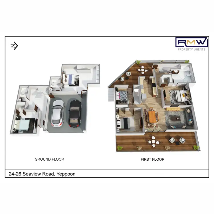 Floorplan of Homely house listing, 24-26 Seaview Road, Yeppoon QLD 4703