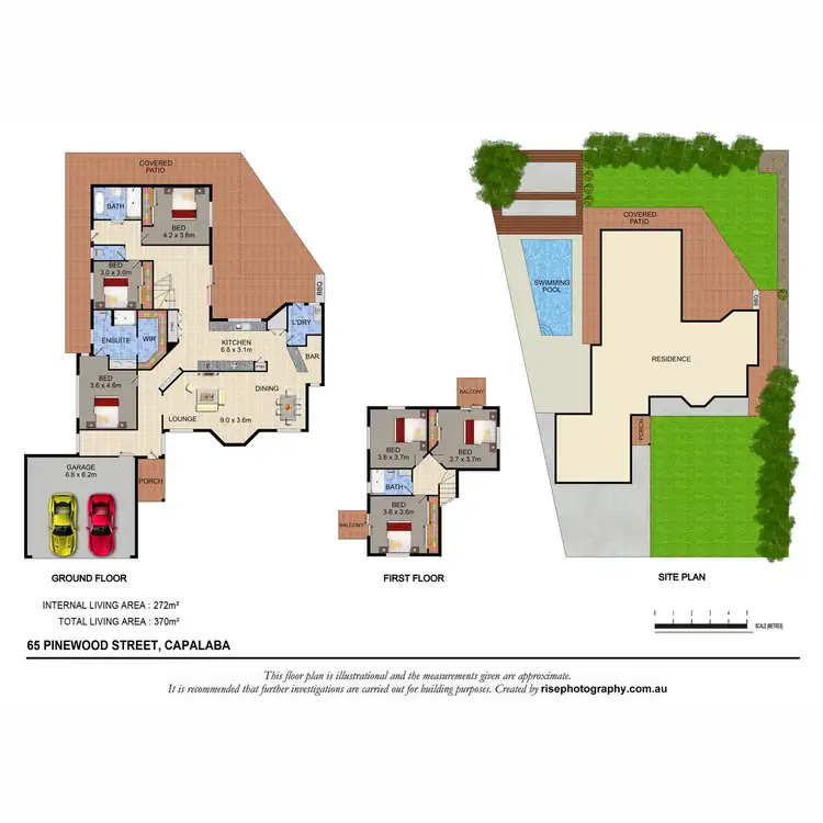 Floorplan of Homely house listing, 65 Pinewood Street, Capalaba QLD 4157