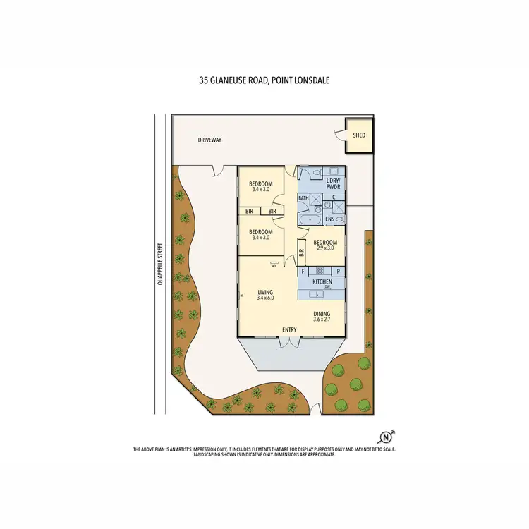 Floorplan of Homely house listing, 35 Glaneuse Road, Point Lonsdale VIC 3225