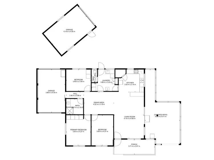 Floorplan of Homely house listing, 17 Burnett Street, Bundaberg South QLD 4670