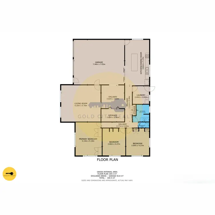 Floorplan of Homely house listing, 4 Alabama Road, Alabama Hill QLD 4820