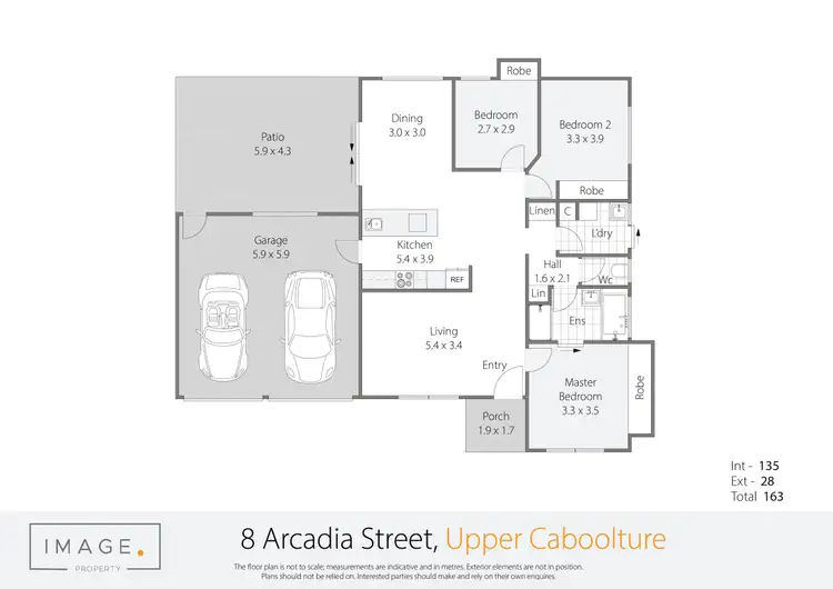 Floorplan of Homely house listing, 8 Arcadia Street, Upper Caboolture QLD 4510
