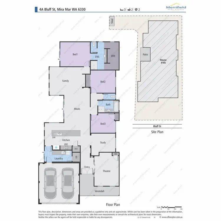 Floorplan of Homely house listing, 4A Bluff Street, Mira Mar WA 6330